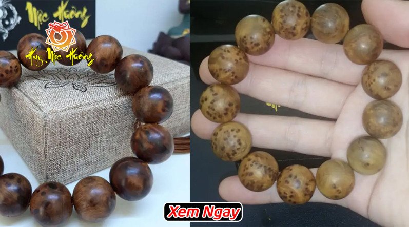 Vòng tay gỗ nu bách xanh với vân hoa đẹp và độc đáo