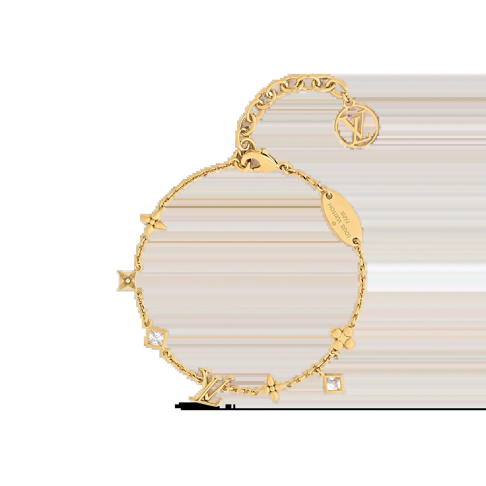 Vòng tay Louis Vuitton nữ với thiết kế cỏ bốn lá