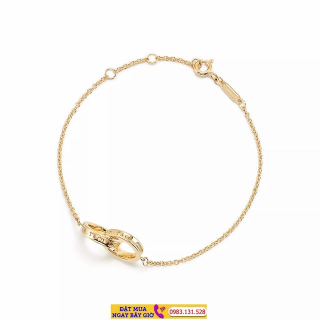 Vòng tay Tiffany 1837 Interlocking Bracelet lồng vào nhau