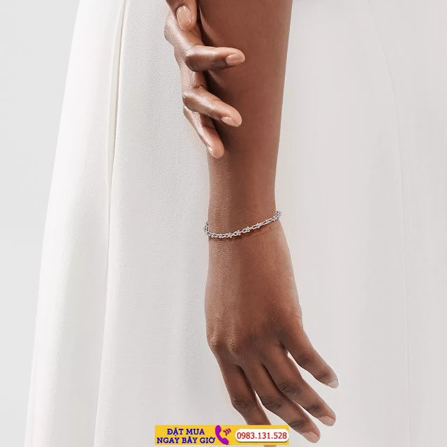 Vòng tay Tiffany HardWear Micro Link Bracelet mắt xích nhỏ