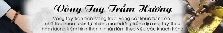 Vòng tay trầm hương 10 ly đẹp