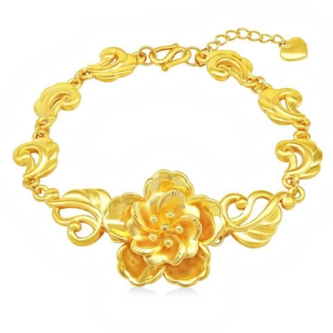 Vòng tay vàng 1 chỉ 24K, thiết kế tinh xảo, phù hợp nhiều phong cách