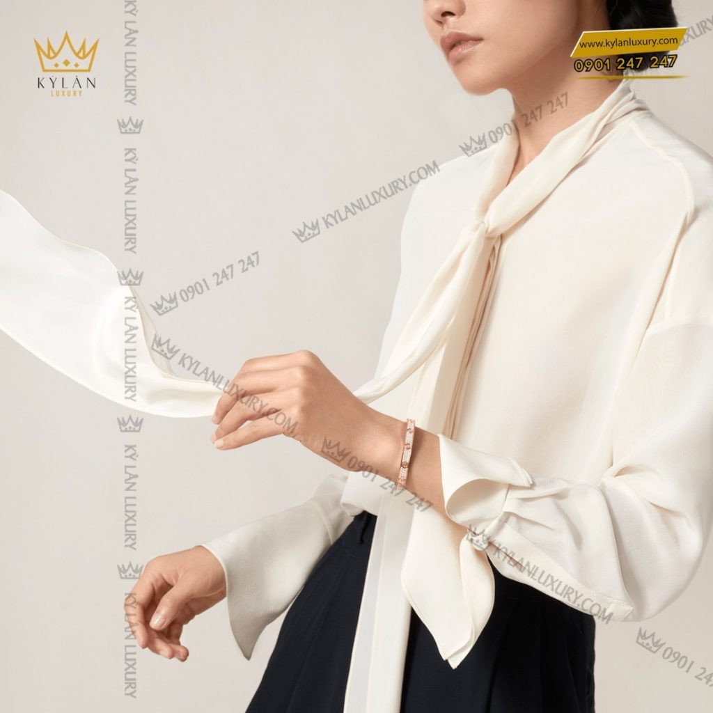Vòng tay vàng 24k lấp lánh
