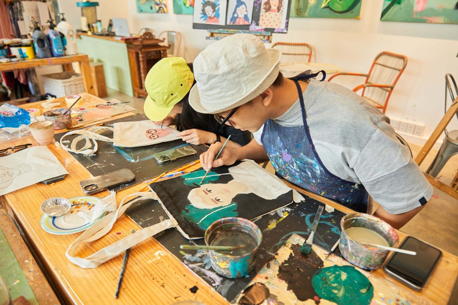Workshop vẽ tranh sáng tạo Hà Nội