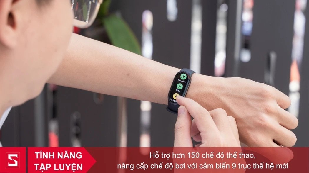 Xiaomi Band 10 với hơn 150 chế độ luyện tập thể thao