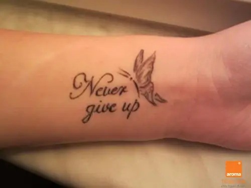 Hãy Lựa Chọn 10 Hình Xăm Tiếng Anh Ý Nghĩa Never Give Up Nhé! Hãy Lựa Chọn 10 Hình Xăm Tiếng Anh Ý Nghĩa Never Give Up Nhé!