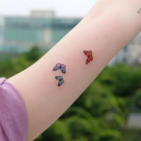 Hình Xăm Con Bướm