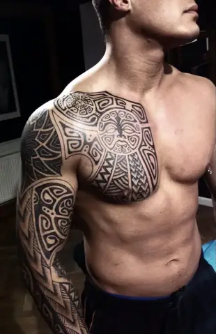 Hình Xăm Bộ Lạc Maori