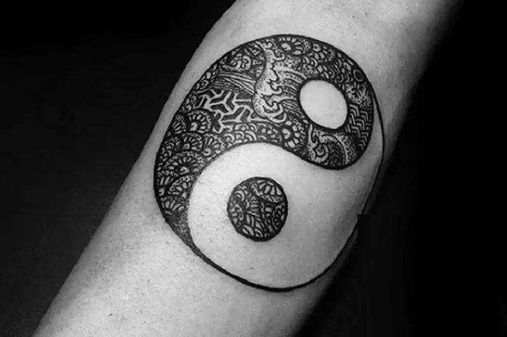 Hình Ảnh Cho Hình Xăm Âm Dương: