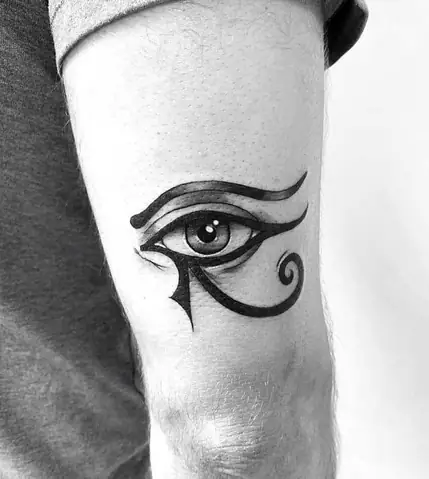 Hình Xăm Mắt Thần Horus