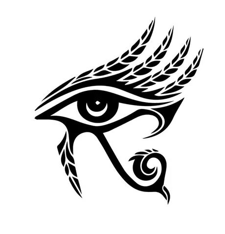 Hình Xăm Mắt Thần Horus