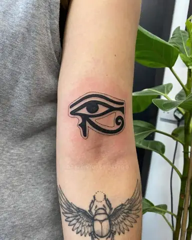 Hình Xăm Mắt Thần Horus