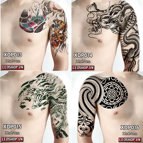 Hình Ảnh Cho Giá Hình Xăm Rồng Cánh Tay: