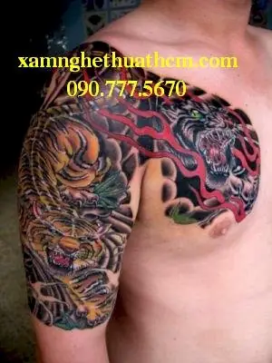 Hình Ảnh Cho Giá Hình Xăm Rồng Cánh Tay: