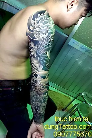 Hình Ảnh Cho Giá Hình Xăm Rồng Cánh Tay: