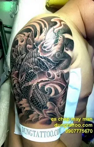 Hình Ảnh Cho Giá Hình Xăm Rồng Cánh Tay: