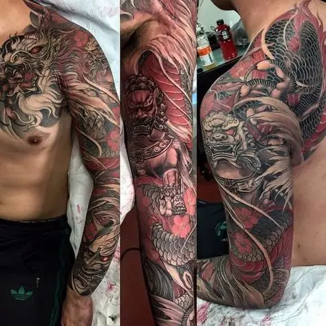 Hình Ảnh Cho Giá Hình Xăm Rồng Cánh Tay: