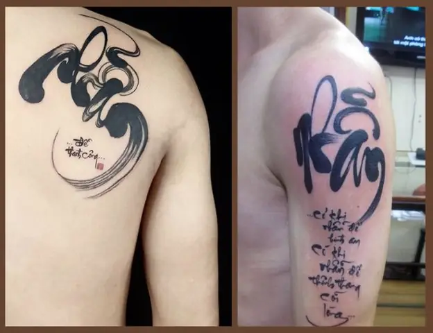 Mẫu Hình Xăm Chữ Nhẫn