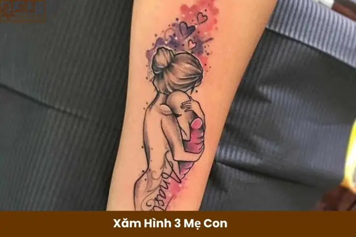 Mẫu Hình Xăm Theo Phong Cách Hoạt Hình Hoặc Đáng Yêu