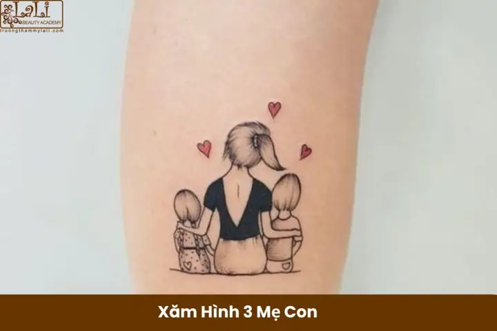 Quy Trình Xăm Hình 3 Mẹ Con Cần Lưu Ý