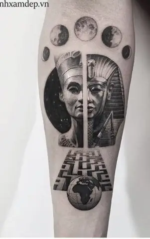 Xäm Hã¬nh Pharaoh Ai Cáº­p Cã³ Ã½ Nghä©a Gã¬?