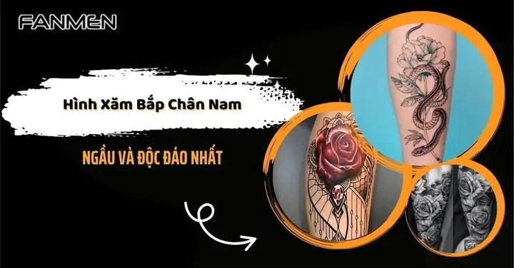 100+ Hình Xăm Bắp Chân Nam Ngầu Và Độc Đáo Nhất #2025