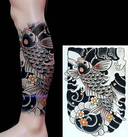 Cách Chá»n Máº«u Hình Xäm Báº¯p Chân Nháº­t Cá»