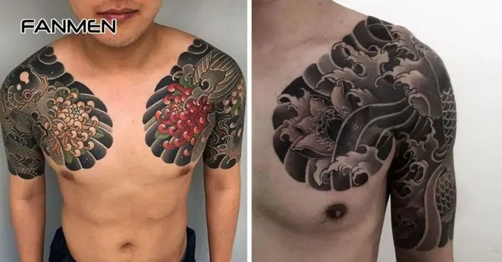 Xăm Bắp Tay Nhật Cổ Cho Nam