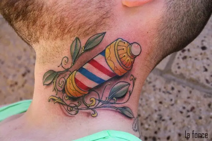 Hình Xăm Đèn Barber Hình Xăm Đèn Barber
