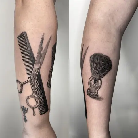 Những Mẫu Hình Xăm Barber Đẹp, Độc, Ngầu & Chất Nhất 2025