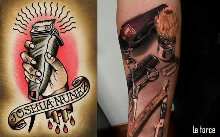 Hình Xăm Tông Đơ Cắt Tóc Hình Xăm Tông Đơ Cắt Tóc