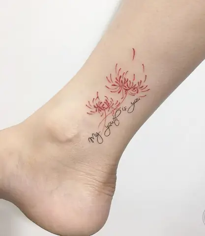 Hình Ảnh Cho Hình Xăm Bồ Công Anh Ở Cổ Chân: