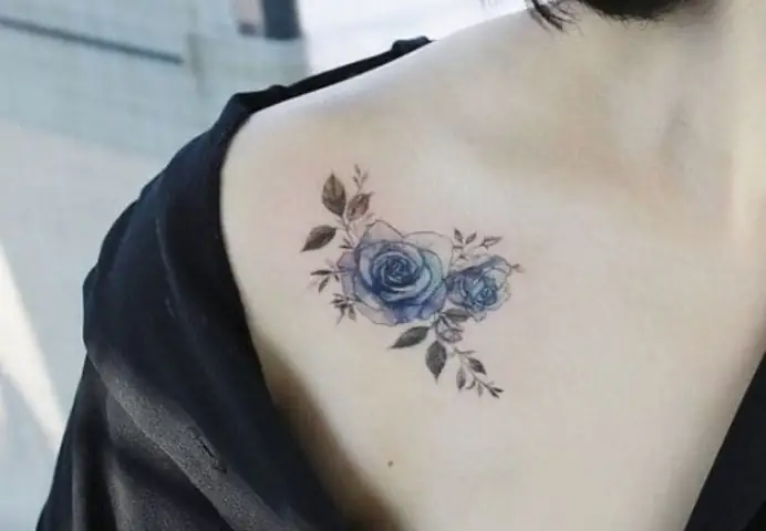 Hình Ảnh Cho Hình Xăm Bông Hoa Hồng Mini: Hình Ảnh Cho Hình Xăm Bông Hoa Hồng Mini: