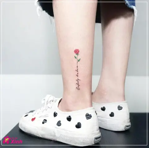 Hình Ảnh Cho Hình Xăm Bông Hoa Hồng Mini: Hình Ảnh Cho Hình Xăm Bông Hoa Hồng Mini:
