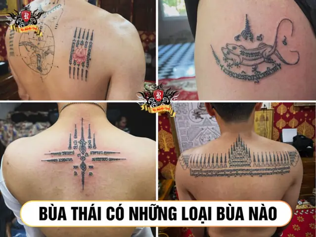 Hình Xăm Bùa Thái May Mắn Tại Rio Tattoo Studio
