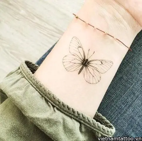 Hình Xăm Bươm Bướm Xăm Ở Vị Trí Nào Mới Đẹp?