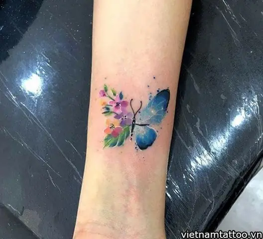 Hình Xăm Bươm Bướm Xăm Ở Vị Trí Nào Mới Đẹp?