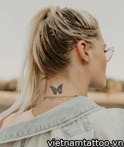 Hình Xăm Bươm Bướm Xăm Ở Vị Trí Nào Mới Đẹp?