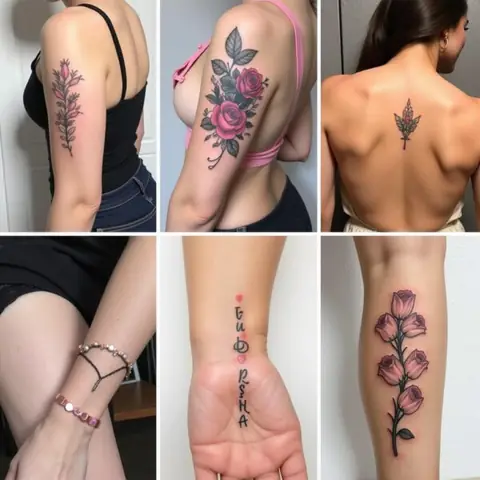 Vị Trí Phù Hợp Để Xăm Hình Xăm Buồn Về Tình Yêu Cho Nữ