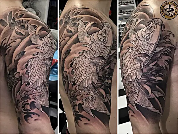 Xăm Hình Cá Chép Hóa Rồng Bao Nhiêu Tiền, Ở Đâu?