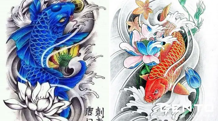 Hình Xăm Cá Chép Hóa Rồng