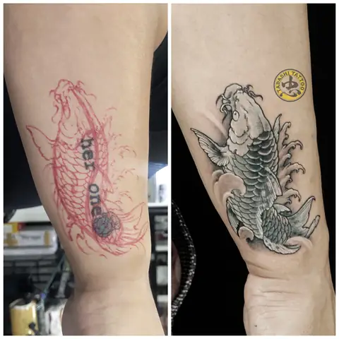 Xăm Hình Cá Chép Hóa Rồng Bao Nhiêu Tiền, Ở Đâu?