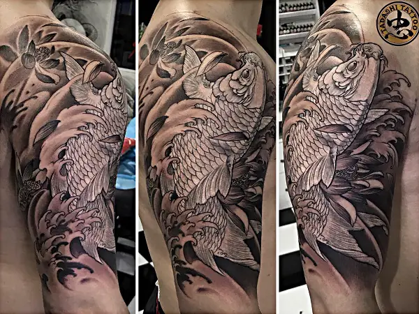 Xăm Hình Cá Chép Hóa Rồng Bao Nhiêu Tiền, Ở Đâu?