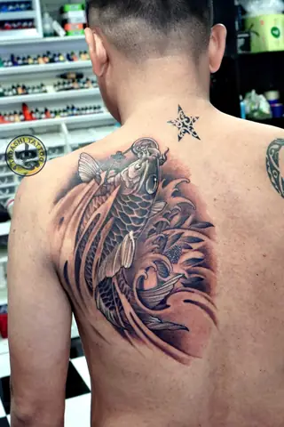 Xăm Hình Cá Chép Hóa Rồng Bao Nhiêu Tiền, Ở Đâu?