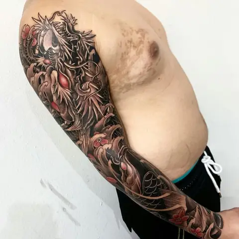 Giá Hình Xäm Cá Chép Hóa Rá»ng Á» Tay Là Bao Nhiêu?