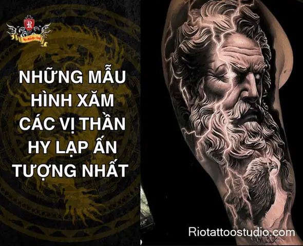 Những Mẫu Hình Xăm Các Vị Thần Hy Lạp Ấn Tượng Nhất