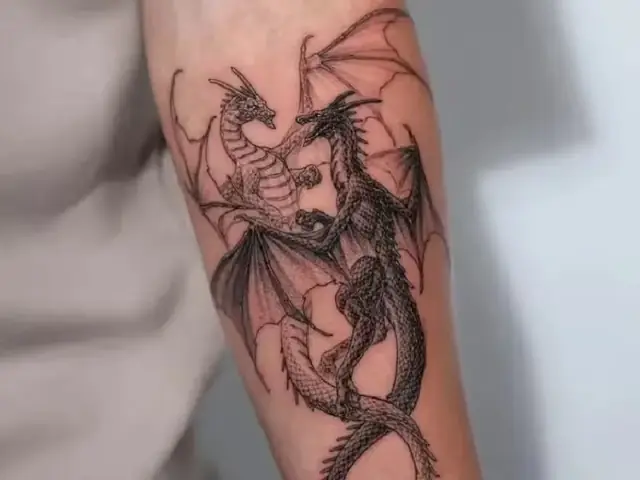 Hình Xăm Con Rồng