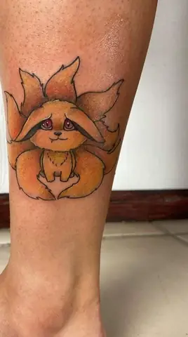 99+ Hình Xăm Cáo 9 Đuôi Mini Đẹp