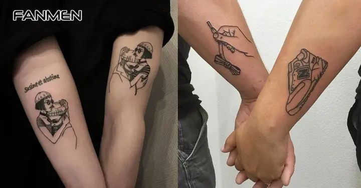 Hình Xăm Cặp Ý Nghĩa, Mang Thông Điệp Hình Xăm Cặp Ý Nghĩa, Mang Thông Điệp