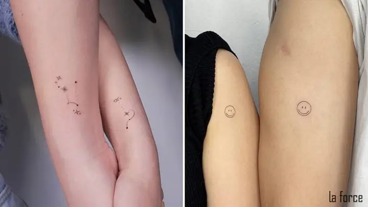 Hình Xăm Đôi Mini Nhỏ Xinh Hình Xăm Đôi Mini Nhỏ Xinh